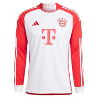 adidas Bayern Munich Men's Long Sleeve Home Jersey 2023/24