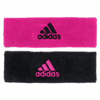 adidas Interval Reversible Headband - Shock Pink/black