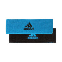 adidas Interval Reversible Headband (Solar Blue/Black)