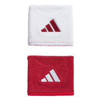 adidas Interval Reversible Wristbands 2.0 (Red/White)