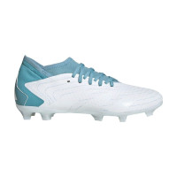 adidas Predator Accuracy .3 FG (White/Light Blue)