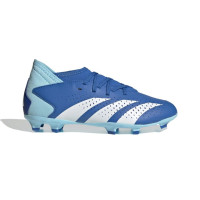 adidas Predator Accuracy .3 Youth Firm Ground Cleats (Blue)