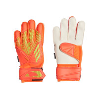 adidas Predator Edge Fingersave Match Junior-child Gloves Solar Red