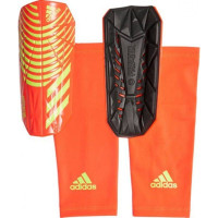 adidas Predator Edge League Shin Guards (Solar Red)