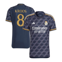 adidas Real Madrid "Kroos 8" Authentic Away Jersey 2023/24