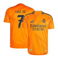 adidas Real Madrid "Vini JR #7" Men's Authentic Away Jersey 2024/25