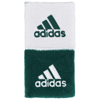 adidas Reversible Wristbands - Dark Green/White