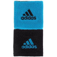 adidas Reversible Wristbands Black/Blue