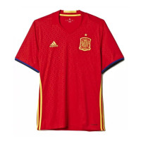 adidas Spain Men's Stadium Home Jersey Euro 2016
