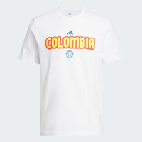 adidas World Cup Colombia Men's Home Graphic Tee 26 - White