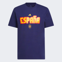 adidas World Cup Spain Men's Home Graphic Tee 26 - Dark Blue