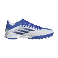 adidas X Speedflow.3 Youth Turf (Cloud White/Blue)