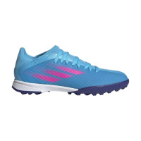 adidas X Speedflow.3 Youth Turf (Sky Rush / Pink)