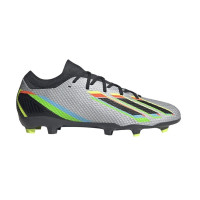 adidas X Speedportal .3 Firm Ground Cleats (Grey/Black)