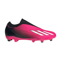 adidas X Speedportal.3 Laceless FG Adults (Pink/Core Black)
