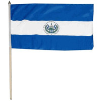 El Salvador Mini Flag With Stick