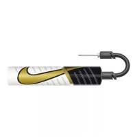 Nike Essential Ball Pump (White/Metallic Gold/ Black)