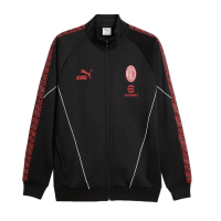 Puma Mens AC Milan King Anthem Jacket, Color Black/for All Time Red