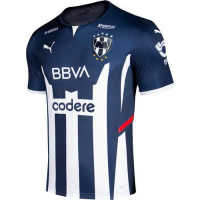 Puma Monterrey Men's Home Jersey 21/22 - White/Navy Blue