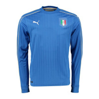 PUMA Italy Men's Home Long Sleeve Jersey Euro 2016