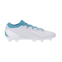 adidas X Speedportal .3 Parley Firm Ground Cleats (Cloud White/Preloved Blue)