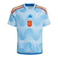 adidas Spain World Cup 22 Away Youth Jersey