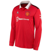 adidas Manchester United Men's L/S Home Jersey 2022/23
