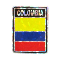 Colombia Country Flag Sticker