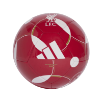 adidas Liverpool FC Home Soccer Ball Strawberry Red/White/Bold Gold Size 5