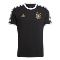adidas Germany DNA 3-Stripes Tee (as1, Alpha, xx_l, Regular, Regular, 2XL) Black/White