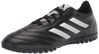 adidas Unisex Goletto Turf Soccer Shoe, Black/White/Red, 11 US Men