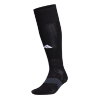 adidas Metro Soccer (1 Pair) Long Over The Calf Team Sports Socks, Black/Night Grey/White/6, Large