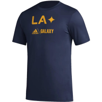 adidas LA Galaxy Pre-Match Shirt 23/24 (US, Alpha, Small, Regular, Regular, Polycotton)