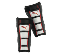 Puma Esito Shinguard, Black-White-Puma Red, Small