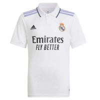 adidas Youth Soccer Real Madrid 22/23 Home Jersey (as1, Alpha, x_l, Regular, Youth X-Large) White