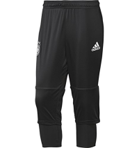 adidas Men's 3/4 Germany Training Black/White Pants (XS)