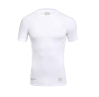 Umbro England Base Layer S/S (M) White