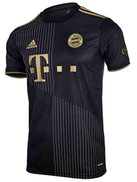 adidas Youth FC Bayern München Away Soccer Jersey 21/22 (Small)