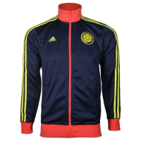adidas Mens FCF Colombia Track Jacket- Collegiate Navy (XXX-Large)