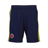 adidas Colombia Home Shorts (as1, Alpha, m, Regular, Regular, Medium) Blue