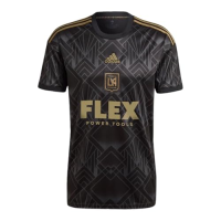adidas LAFC Men's Authentic Home Jersey (3X Large) Black, Gold