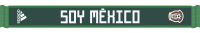 adidas World Cup Soccer Mexico Home Scarf, One Size, Collegiate Green/Green/White