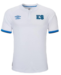 Umbro El Salvador 2021-22 Away Jersey - White - Royal 2XL