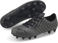 PUMA - Juniors Tacto Ii Fg/Ag Shoes, Size: 12.5 M US Little Kid, Color: Puma Black/Castlerock