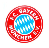 F.C Mayern Munchen Team Soccer Decal 5x4 in