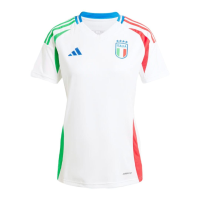 adidas Italy Women’s Away Jersey 2024 (US, Alpha, X-Large, Regular, Regular, White)