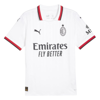 PUMA AC Milan Men's Away Replica Soccer Jersey 2024/25 (US, Alpha, Medium, Regular, Regular, White)