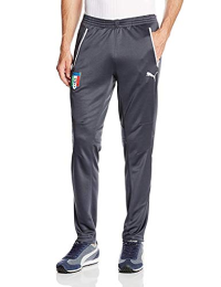 PUMA Men's FIGC Italia Coach Pants, Peacoat, XX-Large