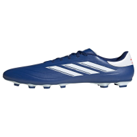 adidas Unisex Copa Pure II.4 Flexible Ground Football Boots Sneaker, Lucid Blue/White/Solar Red, 8.5 US Men