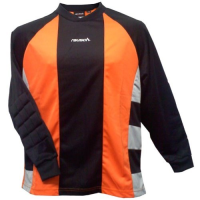 Reusch Barcelona II Longsleeve Goalkeeper Jersey (Large, Orange/Black/Grey)
